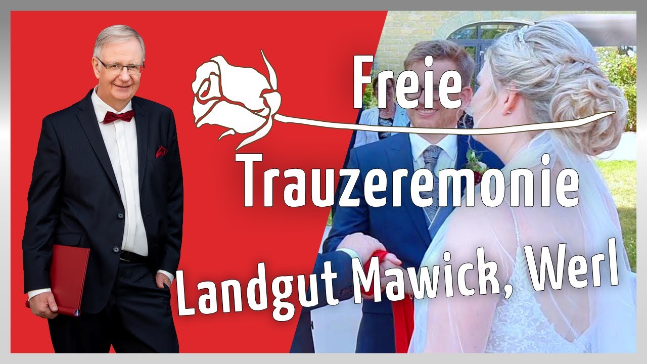 Eine freie Trauung mit christlichen Ritualen