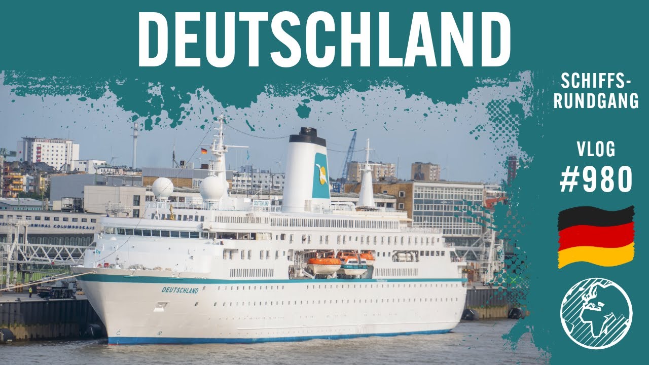 MS Deutschland (Phoenix Reisen) | Rundgang | 4k