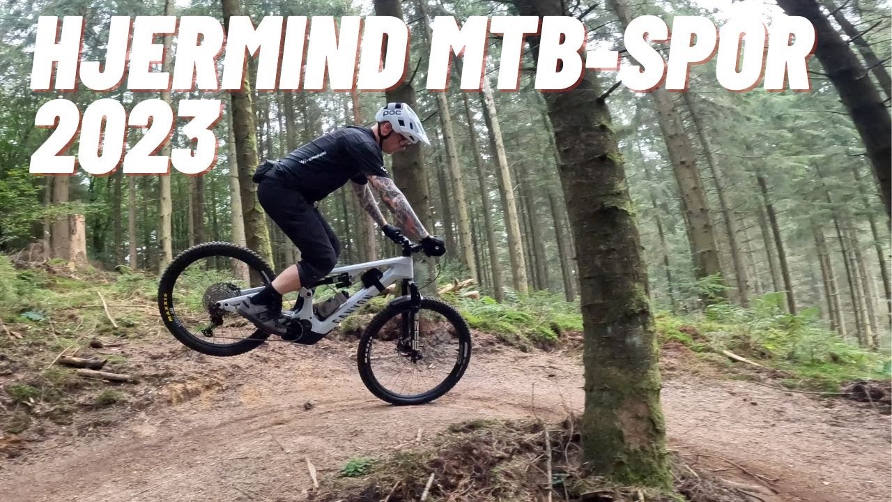 Lækkert flow på Hjermind MTB-spor