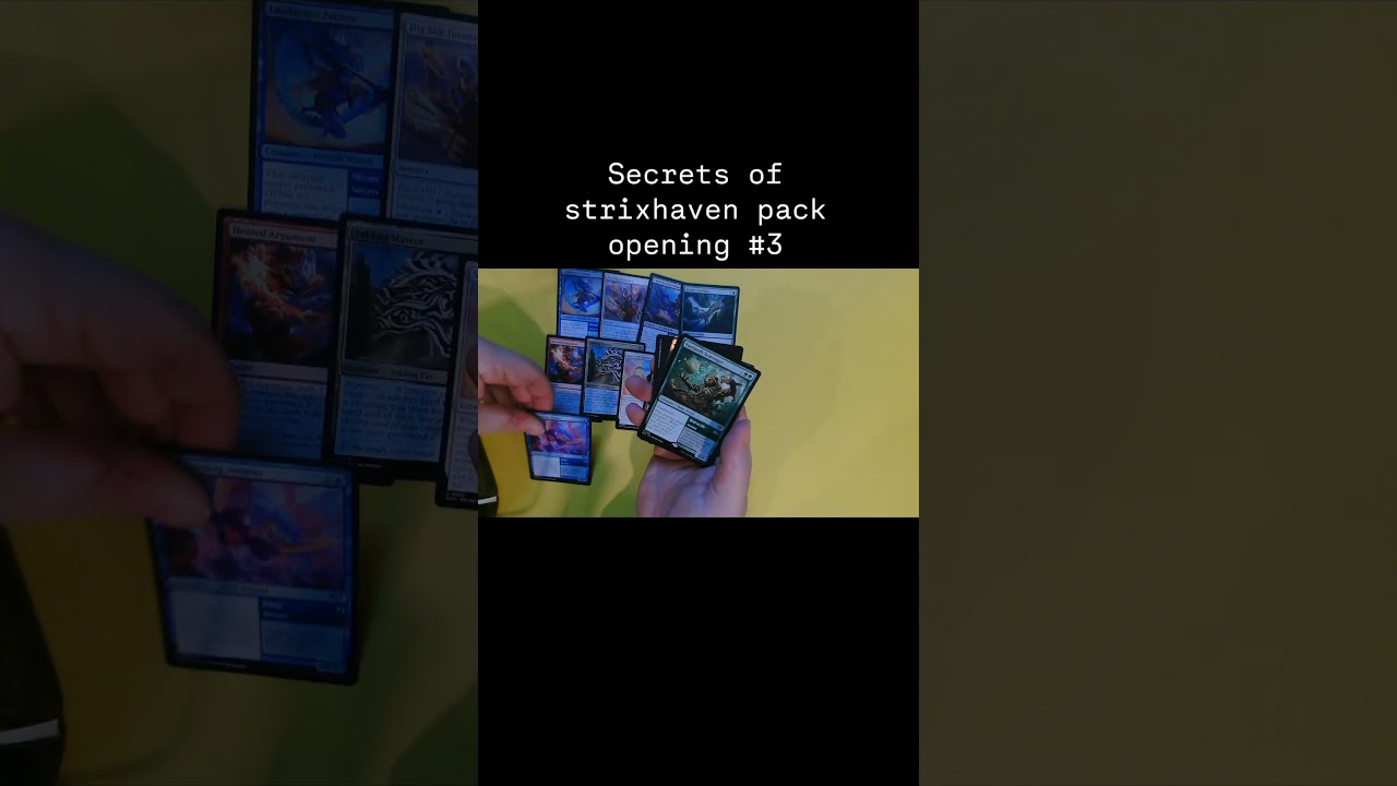 Secrets of Strixhaven Pack Opening 3 #mtg #mtgsos #mtgcommunity