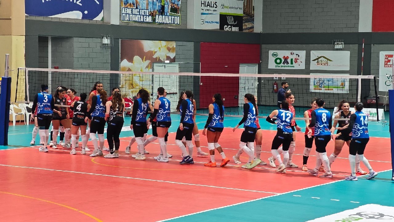 Cyprus Volleyball League (Women) . Nea Salamina - Olympiada Neapolis.