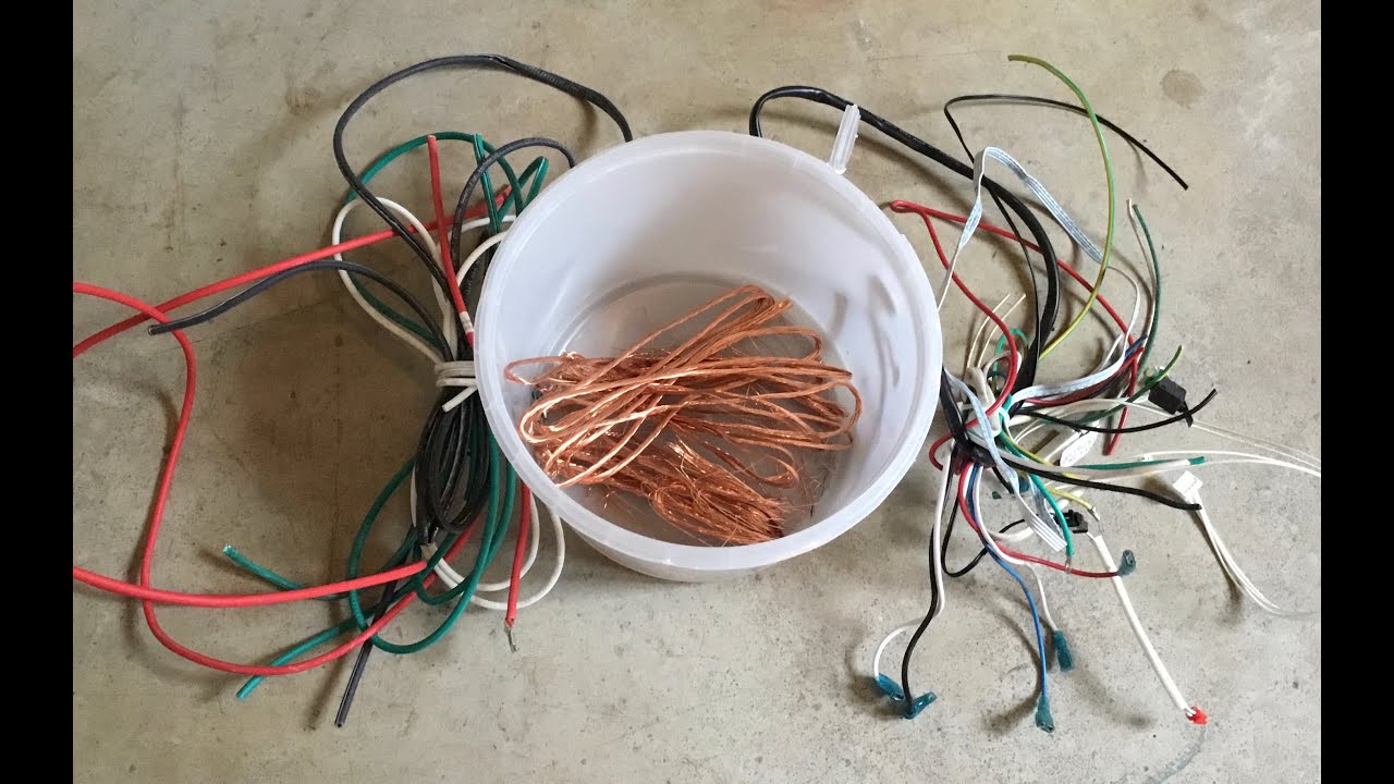 Scrapping appliance wire for #2 copper. Is it worth stripping all appliance wire?