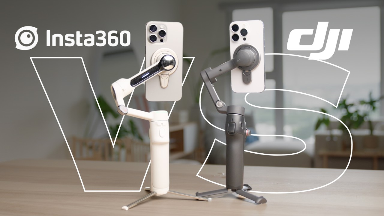 2025「手機穩定器」終極對決！結果很明顯... Insta360 Flow 2 Pro vs. DJI Osmo Mobile 7P