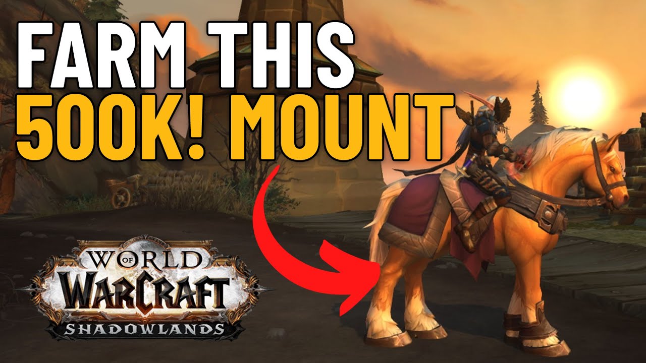 Farm This 500k Gold Mount Now Goldenmane Rein's MOUNT Farm Tutorial
