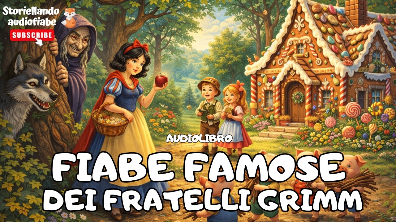 FIABE FAMOSE DEI FRATELLI GRIMM -  storie da ascoltare