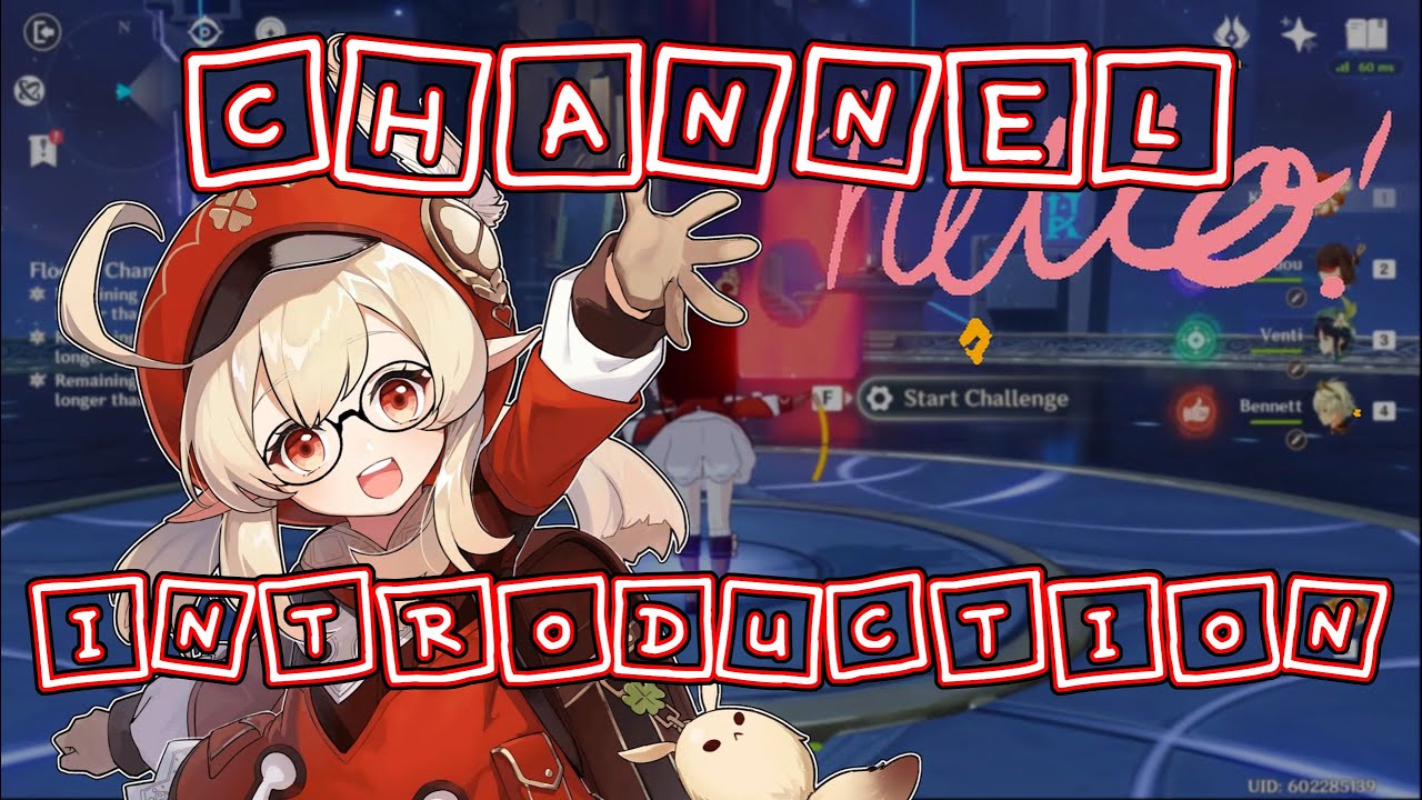 KleefulFrames Channel Introduction ~A Guide to The Kleeful Genshin Outlook~