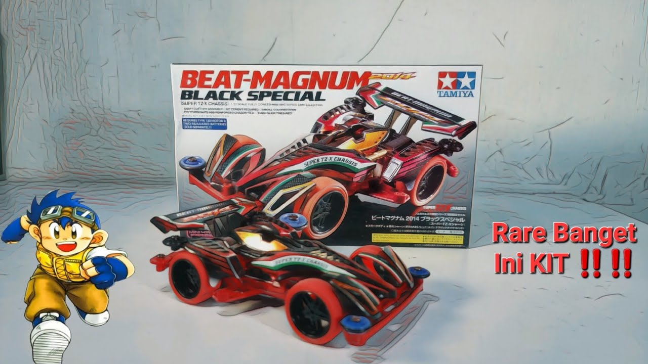 TAMIYA Beat Magnum Black Spesial, KIT Ini Beneran SPESIAL‼️ | Unboxing & Rakit
