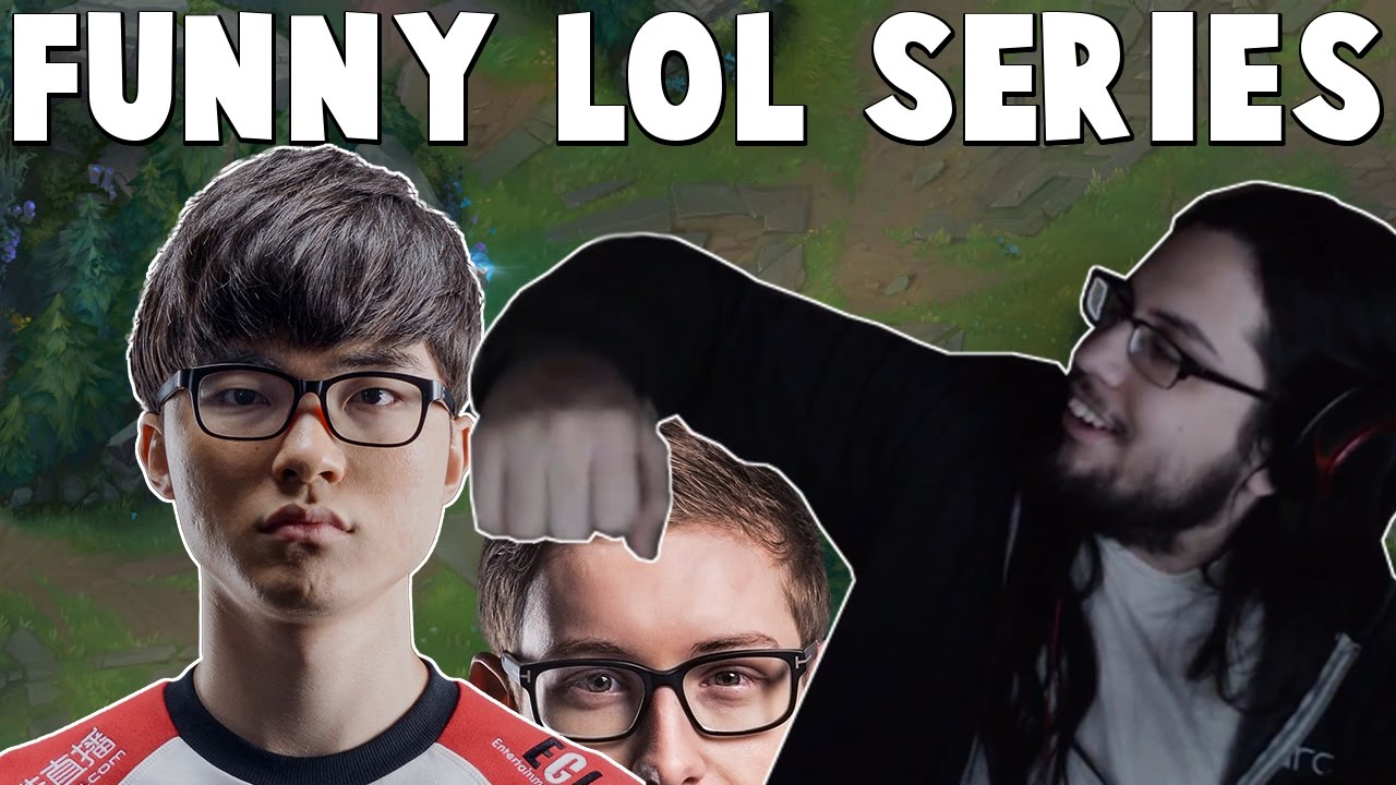 Funny LoL Series #28 : EPIC MOMENTS ( ft.Dyrus, Imaqtpie, Bjergsen, Faker, Rush, Doublelift..)