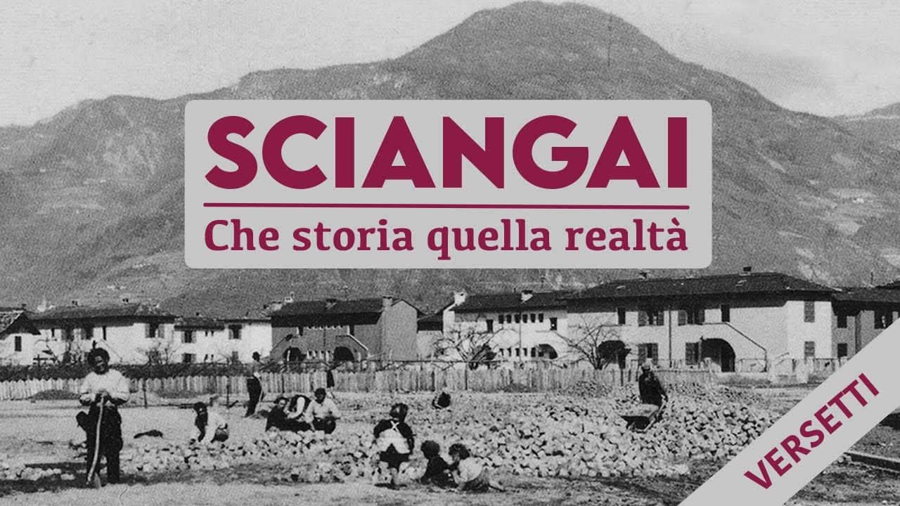 SCIANGAI - che storia quella realtà // versetti
