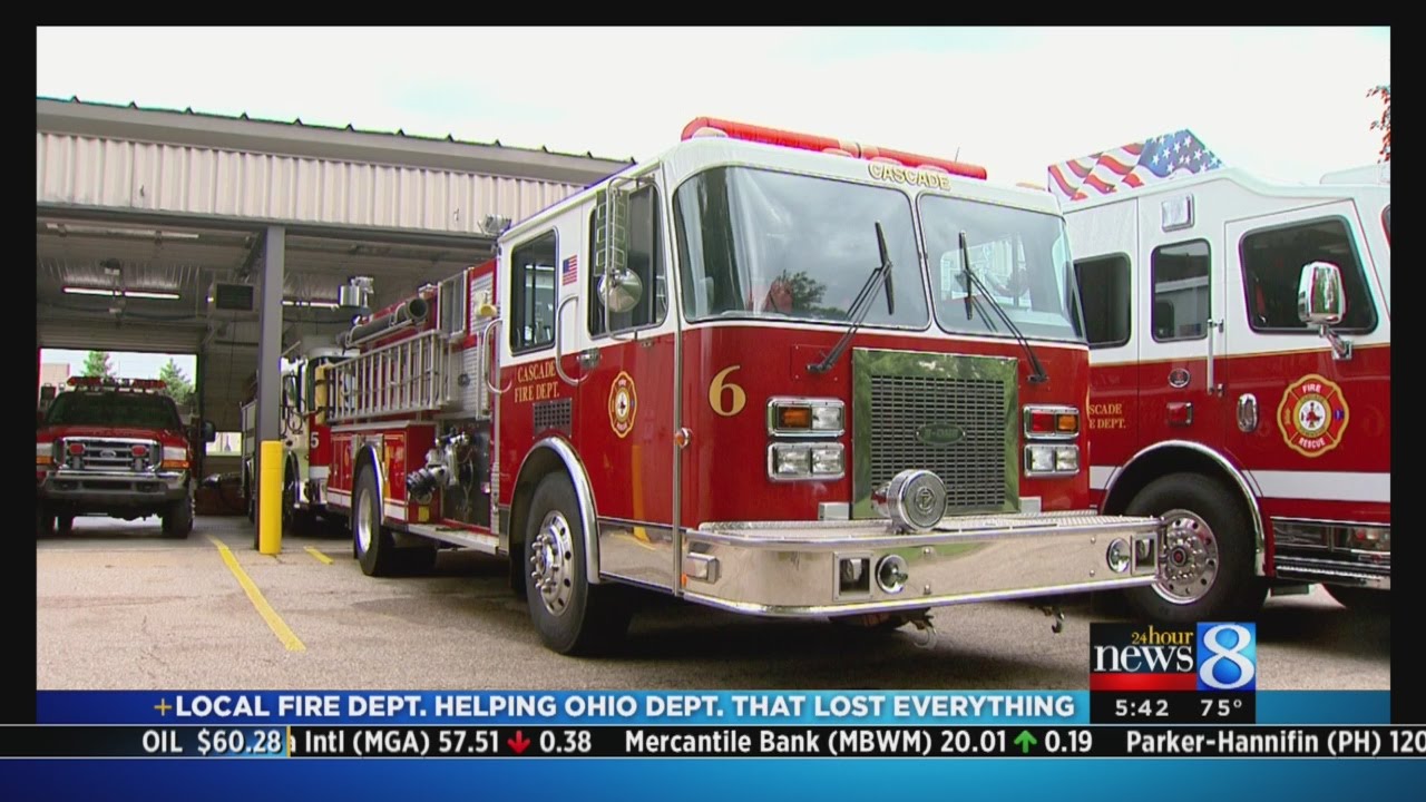 Cascade FD donates fire engine to Ohio department