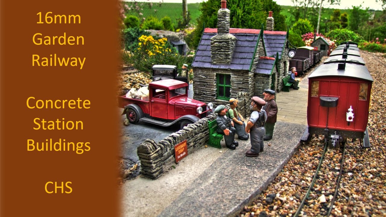 16mm Garden railway station buildings