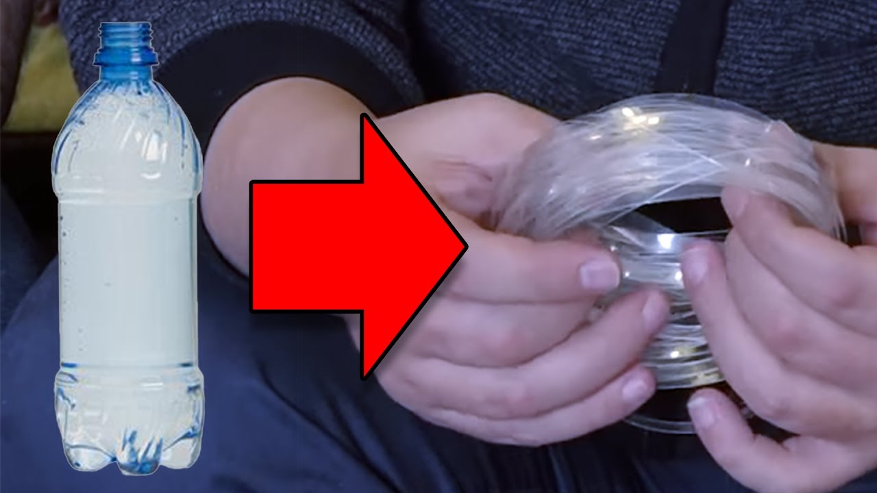 Pet Şişe Nasıl İp Haline Getirilir?