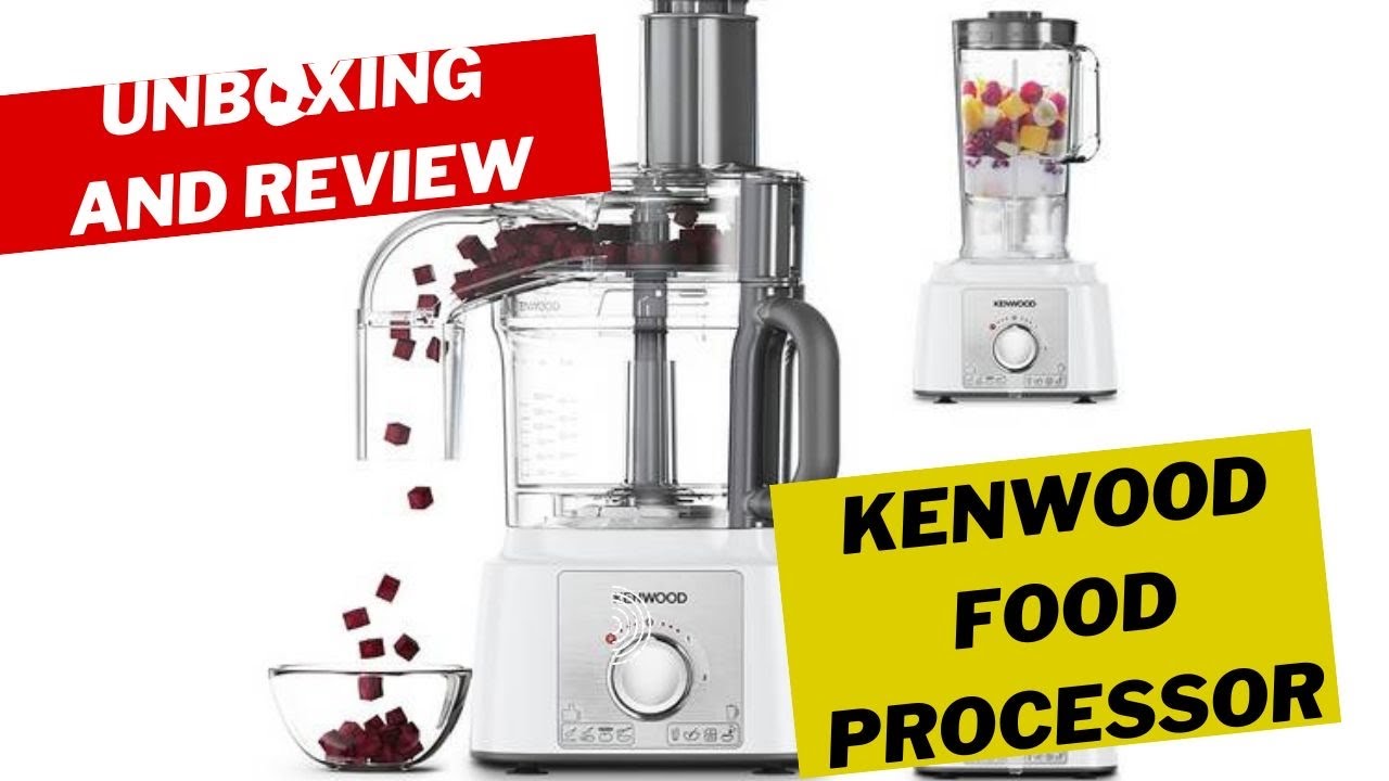 Kenwood Multipro Express FDP65 All-in-1 System Food Processor Unboxing and Full review
