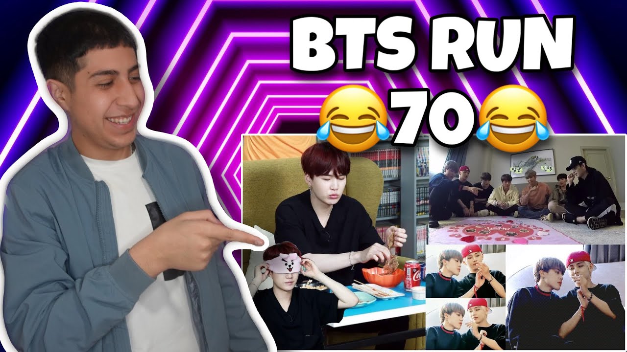 BTS POR CANADÁ😂 Reacción RUN BTS 70!
