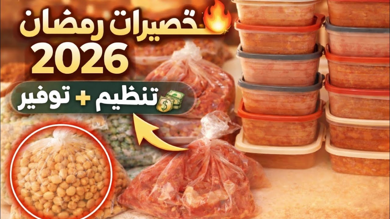  تحضيرات رمضان 2026  اللي ضروري منها ، تتمة الفيديو السابق #رمضان_كريم