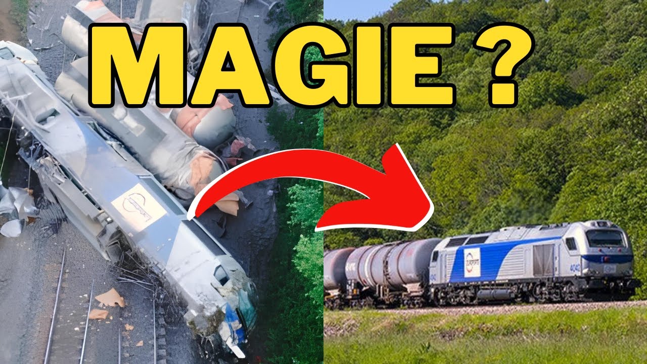 Train déraillé : comment le relever ?