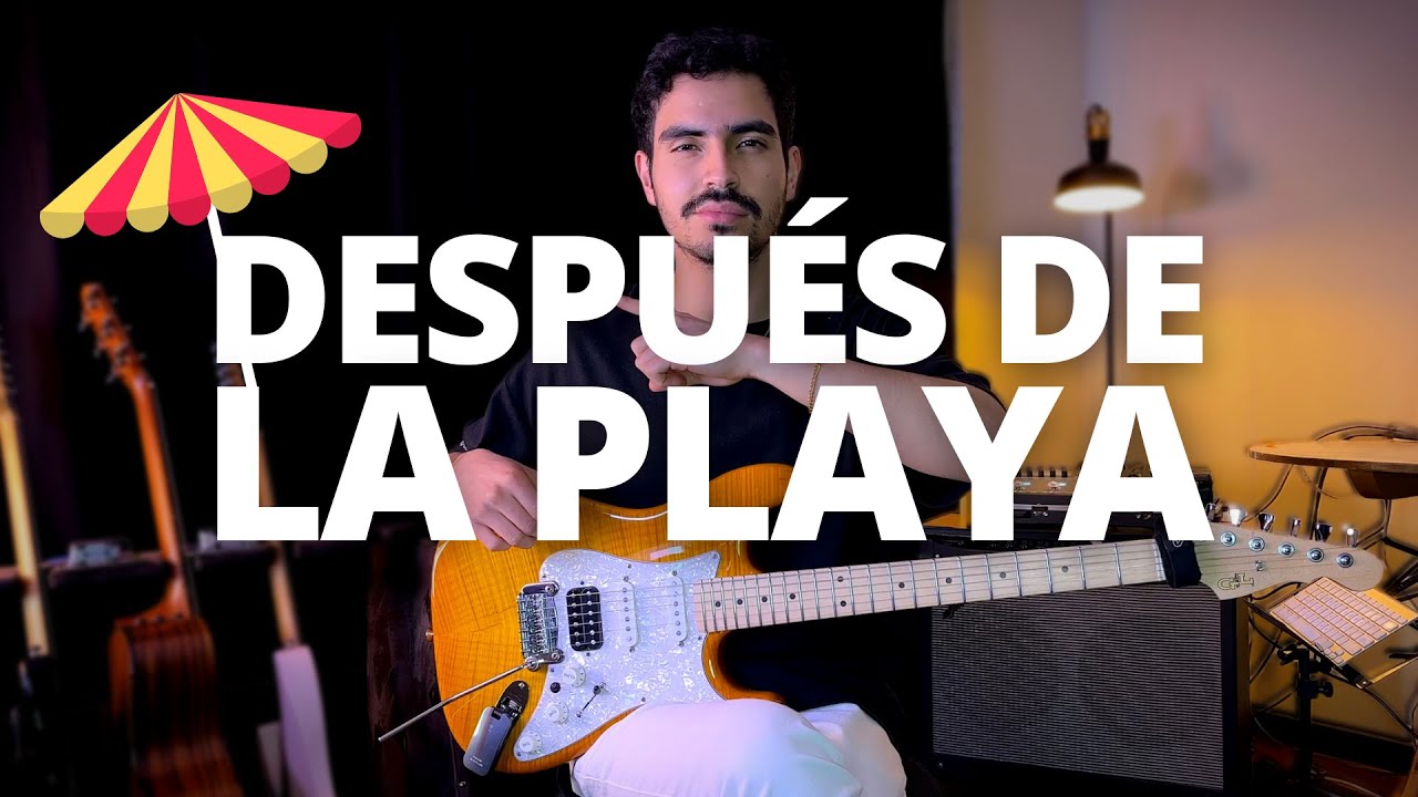 Así toco DESPUÉS DE LA PLAYA de BAD BUNNY (MERENGUE)