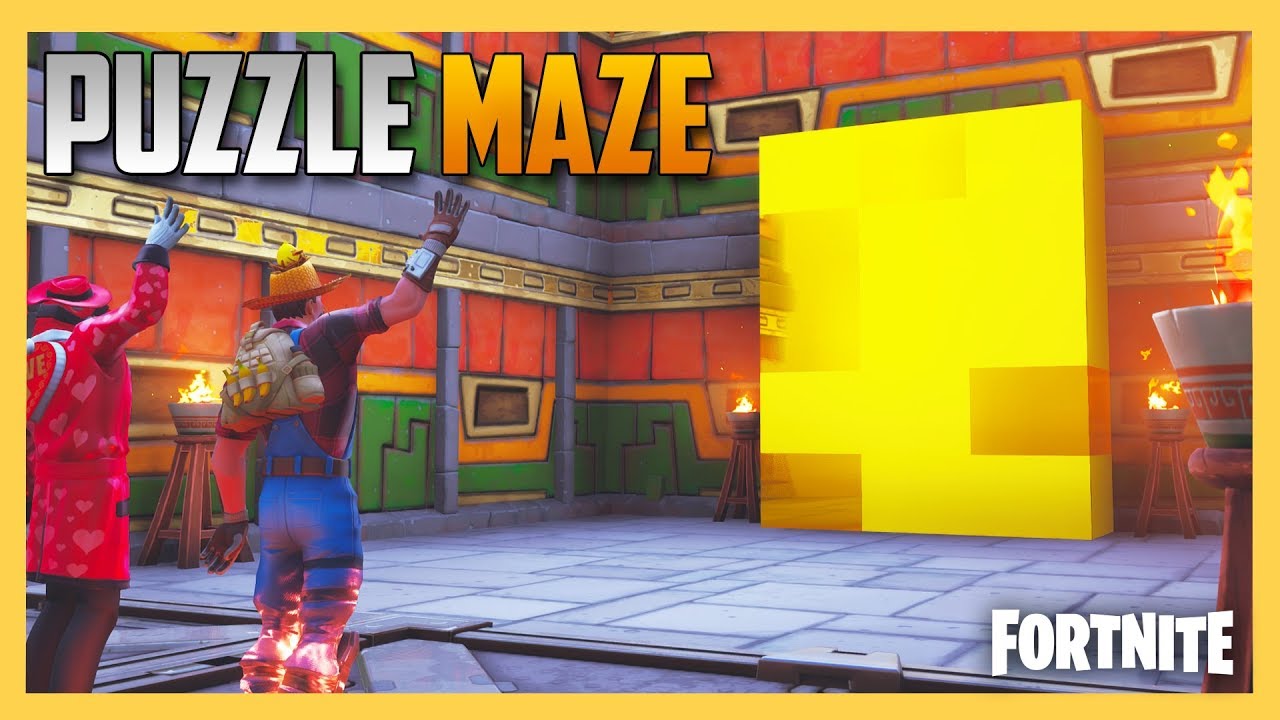 Fortnite Creative PUZZLE MAZE by JeffVH! | Swiftor