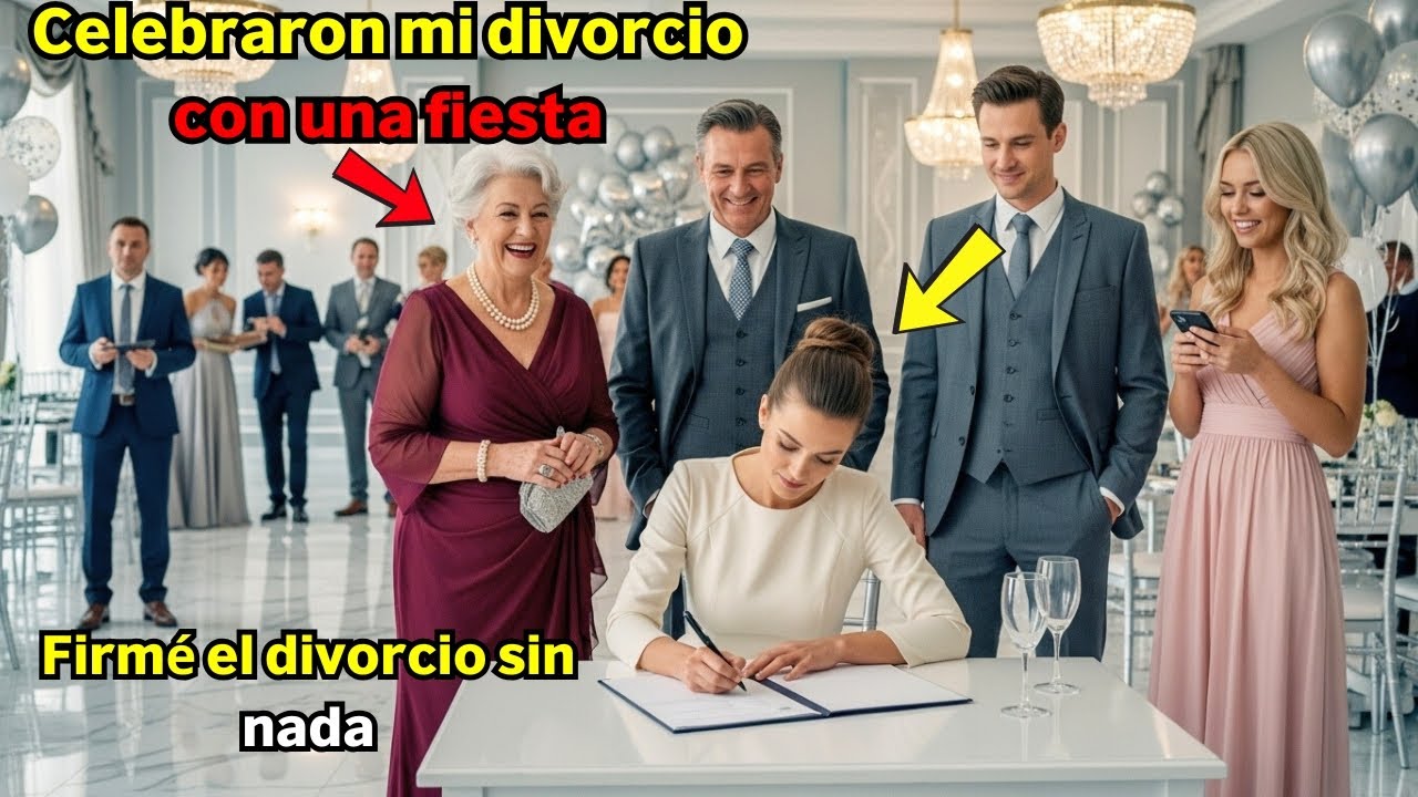 Firmé el divorcio sin nada,Celebraro mi divorci con una fiesta, ahora soy dueña de todo lo que tiene