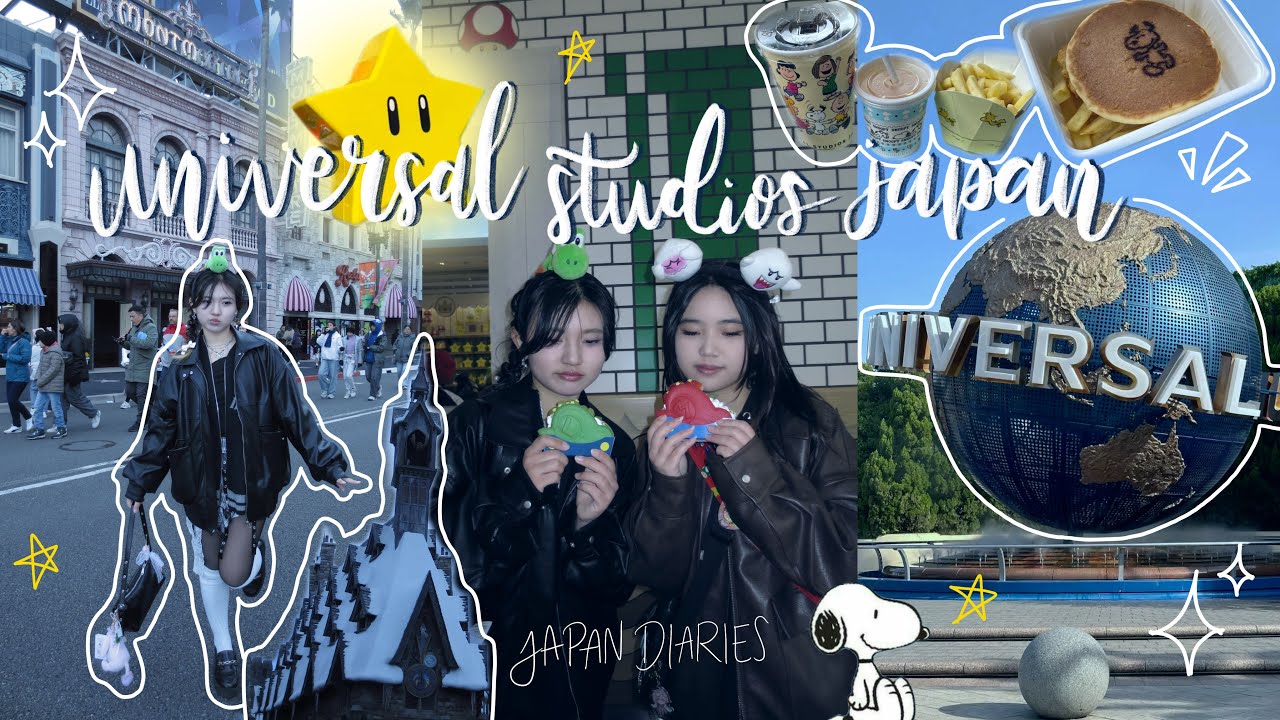 USJ VLOG 🎢🎡 | snoopy, harry potter, nintendo, mario, jurassic, jaws, rides, eats 