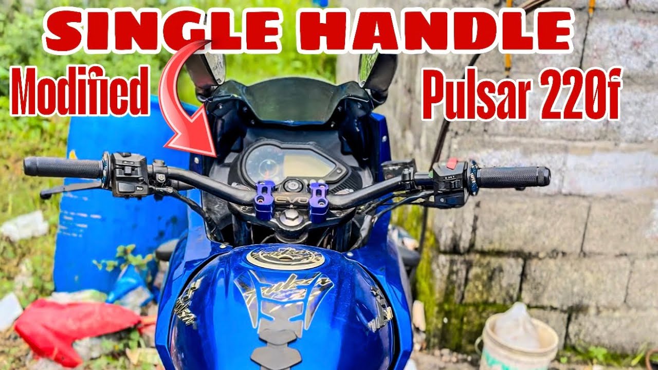 FERI SINGLE HANDLE HALIYO || SINGLE HANDLE ON PULSAR 220F || @prsvlog7081