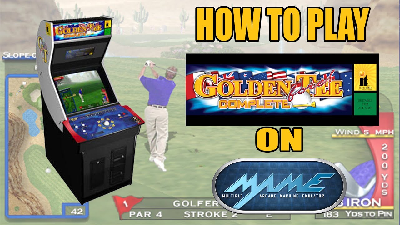How to Play GOLDEN TEE FORE Complete-2006 on MAME-RetroPie