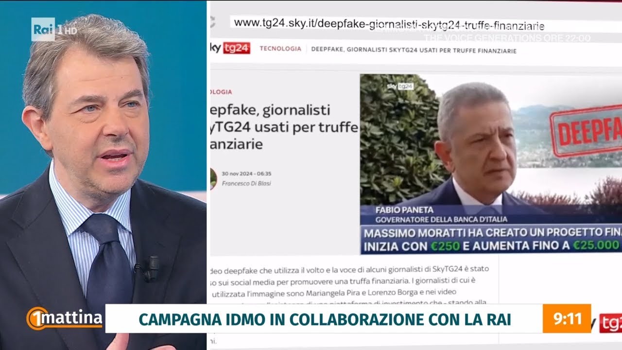 Il progetto IDMO contro la cattiva informazione  - Unomattina 06/03/2026
