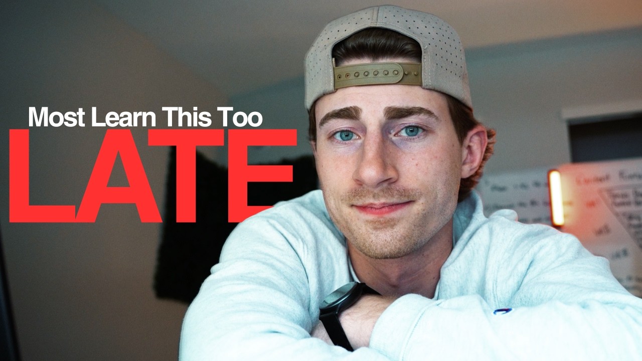 What I Understood at 18 That Most Realize at 40