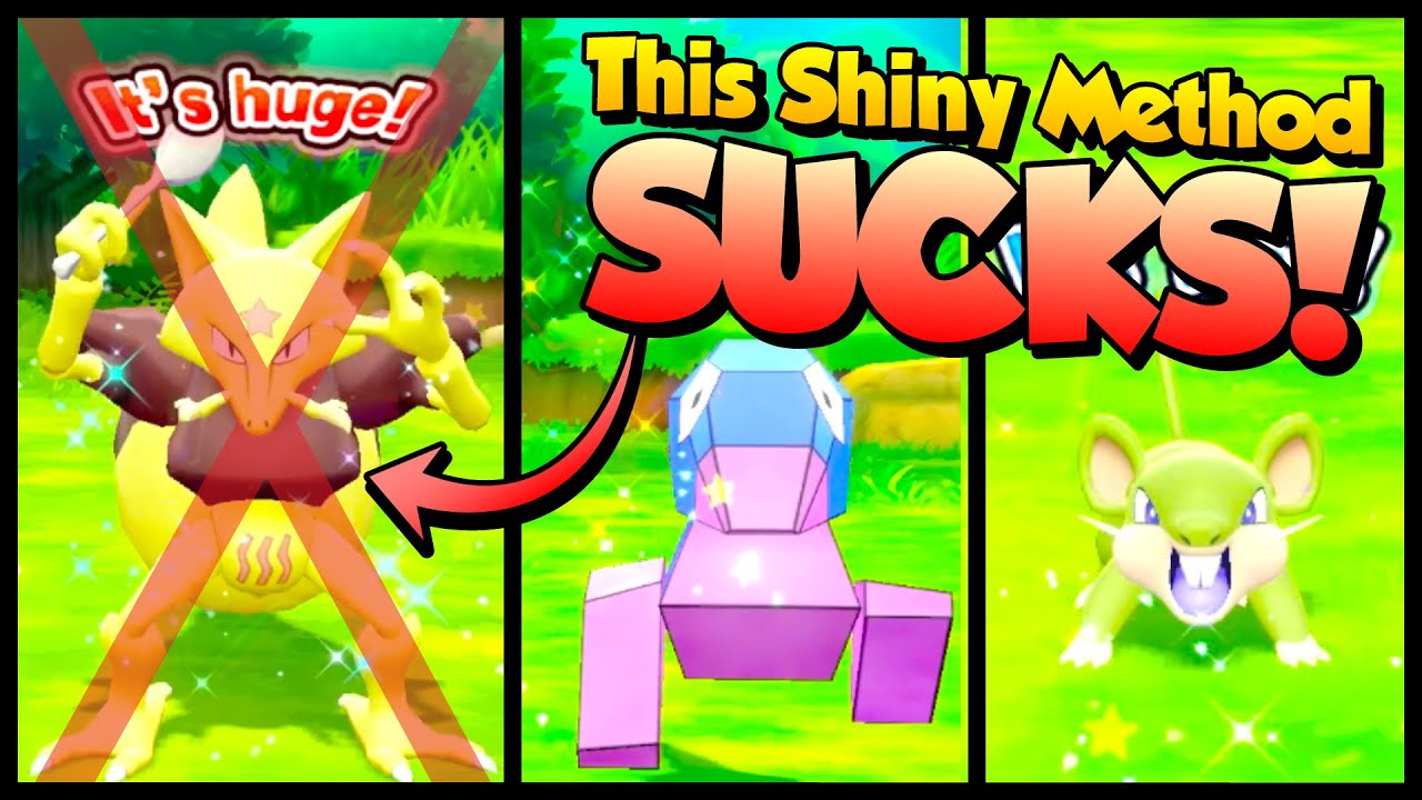 The WORST Luck With the New Shiny Hunting Method! | Pokemon Let's Go! Shiny Living Dex