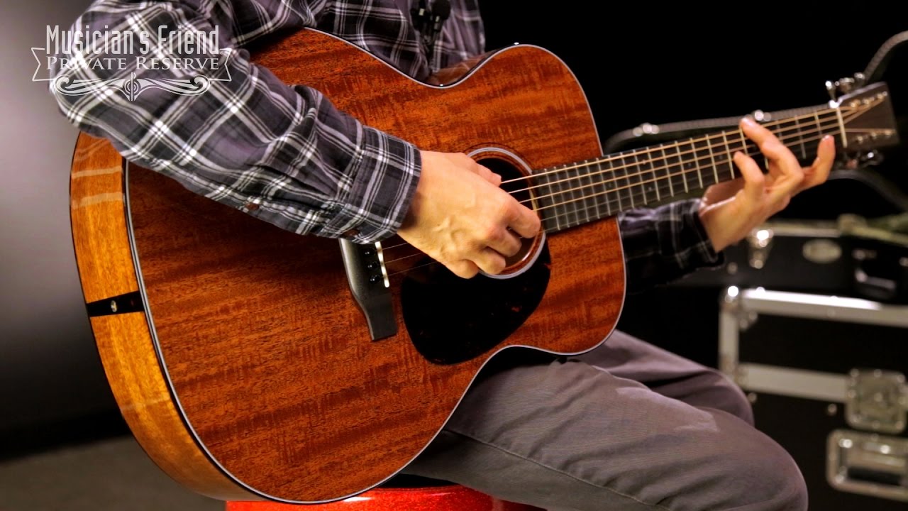 Martin Custom 000-18 Flamed Mahogany Acoustic Guitar