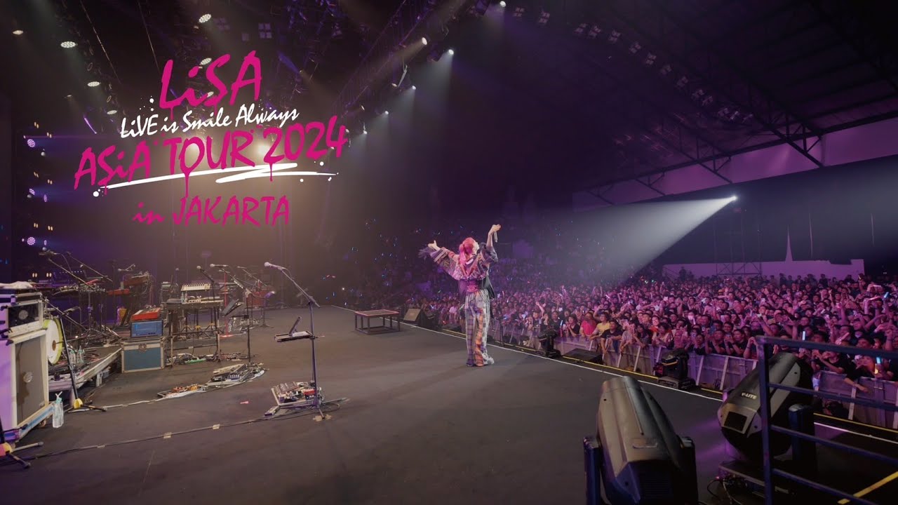 LiSA LiVE is Smile Always〜ASiA TOUR 2024〜 in JAKARTA VLOG