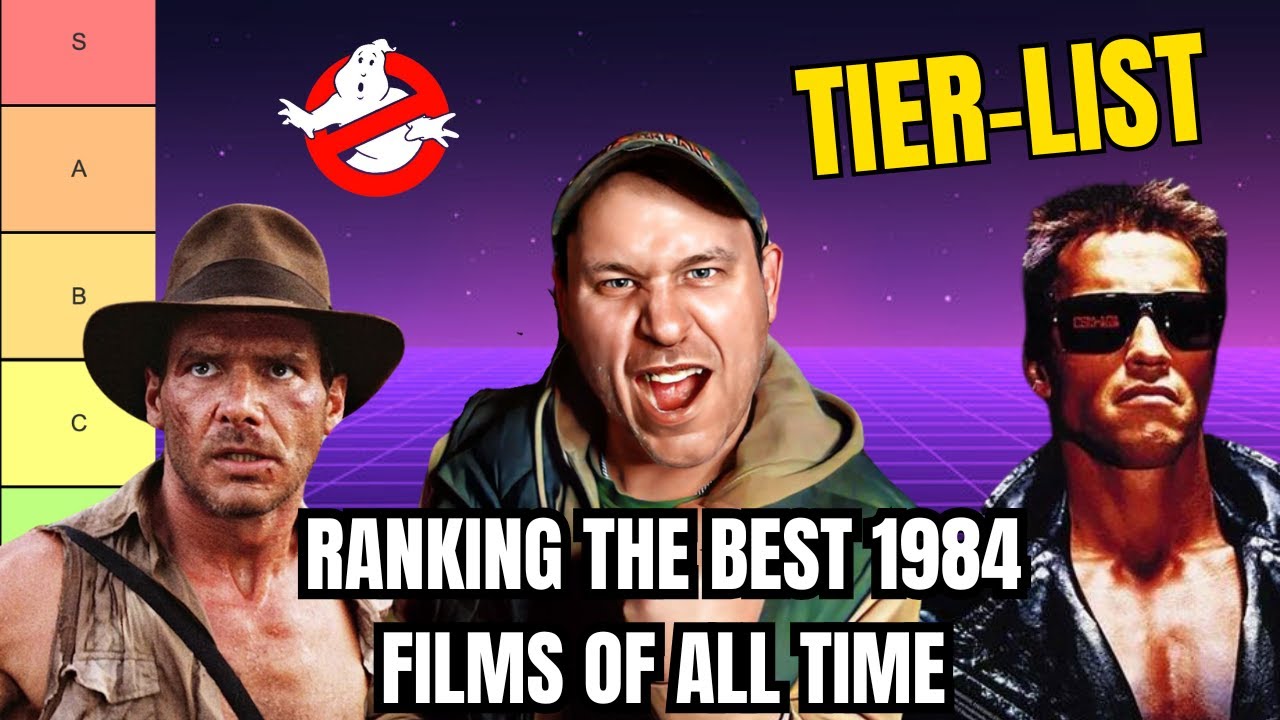 RANKING the BEST 1984 FILMS of ALL TIME  |  TIER - LIST