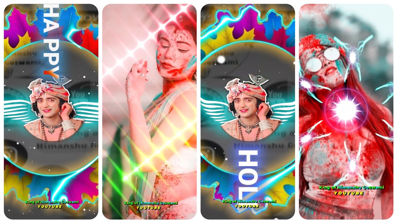 New Trending Holi Video editing alight motion | holiediting alight motion holi status editing 2026