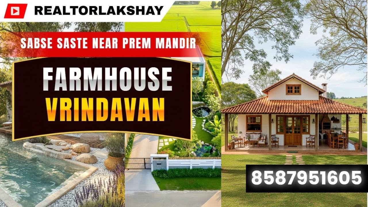 Are Vrindavan Farm Houses REALLY Worth the Investment? | CHEAPEST Farm House for Sale in Vrindavan