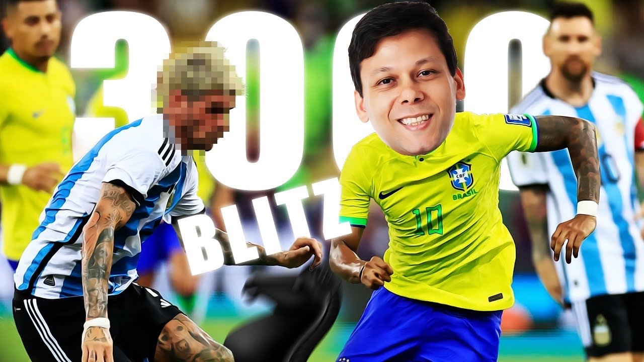 Rumo a 3000 de Blitz: Brasil x Argentina!