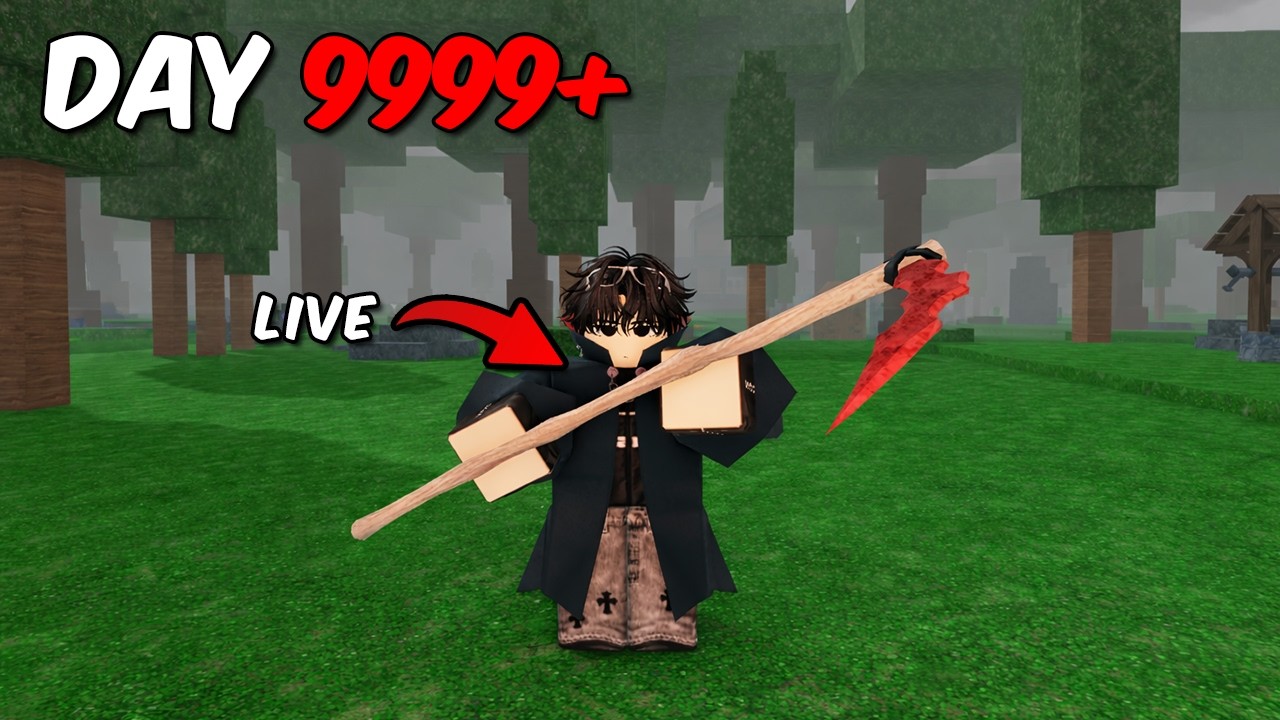 NEW UPDATE in 99 nights in the forest day 1! #99nightintheforest #roblox