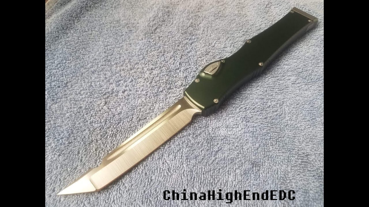 ChinaHighEndEDC VESPA Halo VI - M390 Steel - Rock Solid OTF Knife !! Part 2 of 2