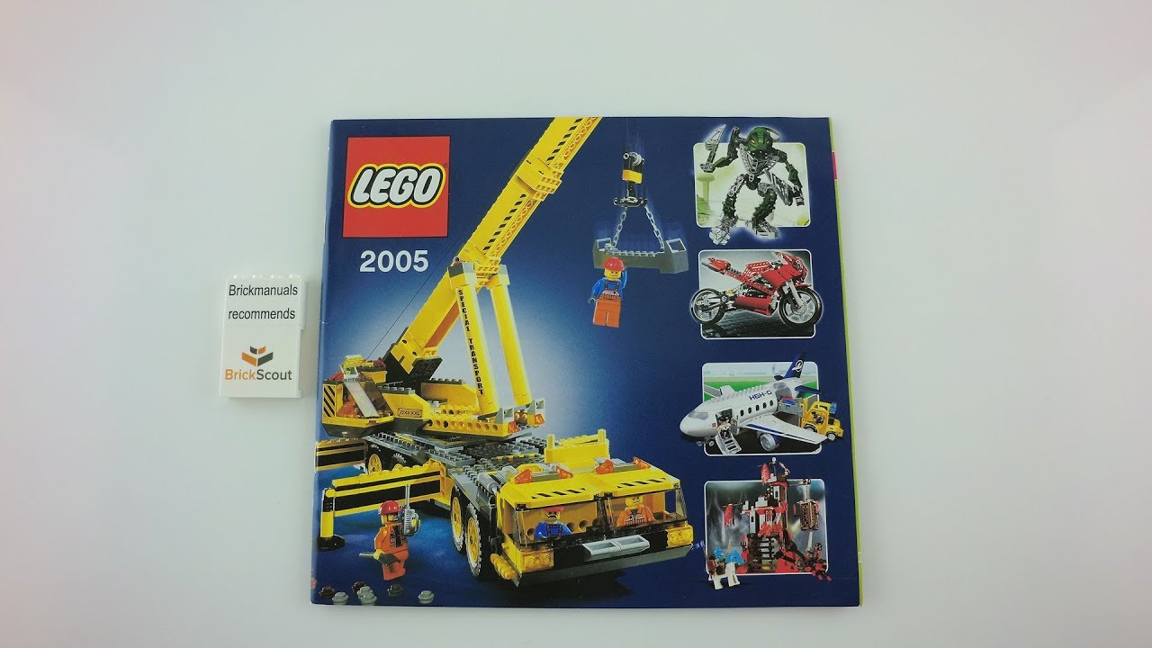 2005 Large LEGO&reg; Summer Catalogue Review discover Toy History in 4K