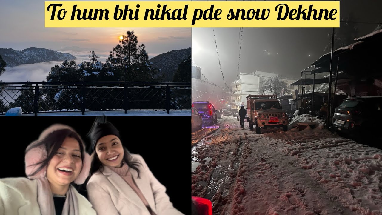 Bhut muskilo ka samna kiya || Snow dekhne ke liye the exticted ||  Part -1 ||  Vlog with kiran