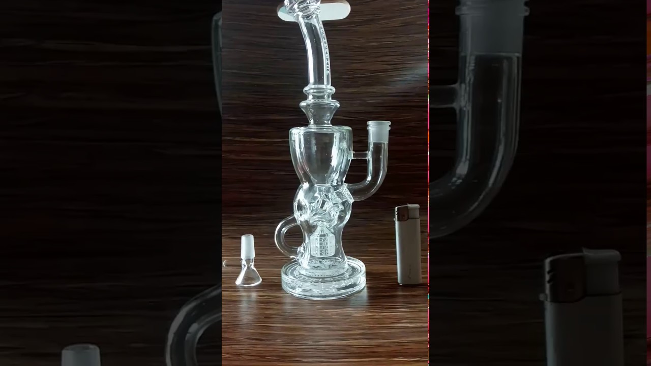 Mothership Fab Egg Glass Bongs Water Pipes With Matrix Perc