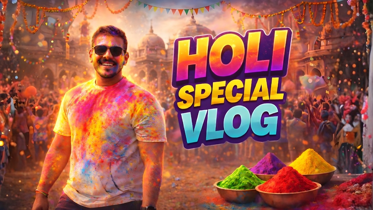 Holi 2026 | Holi 2026 Celebration Vlog | Holi 2026 Special Vlog | Festival of Colors India #holi
