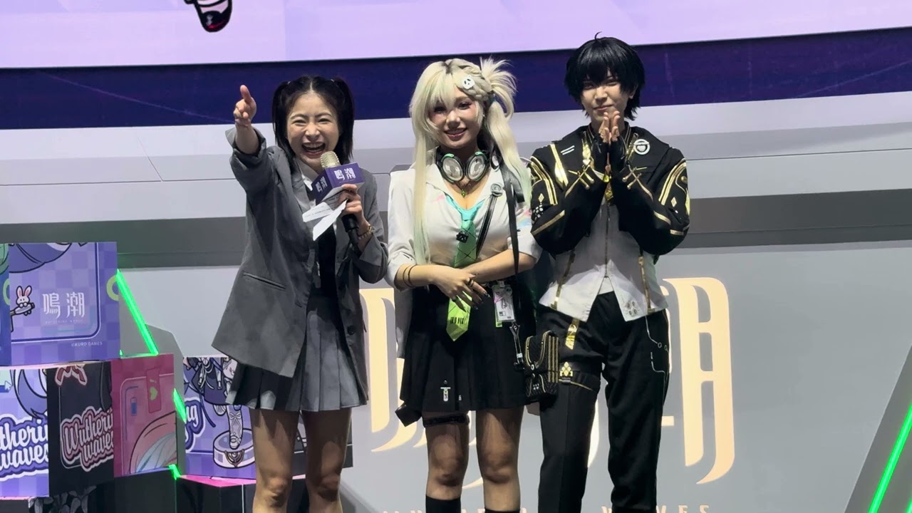 2026台北國際電玩展(Taipei Game Show) Day3 鳴潮(Wuthering Waves) 舞台活動 - 共鳴拼拼樂 完整版ft.兩位Coser 4K HDR 高畫質 (2160P)