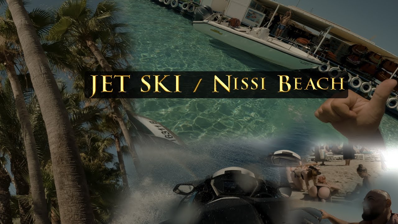 Jet Ski at Nissi Beach, Ayia Napa, Cyprus with Nissi Watersports! 