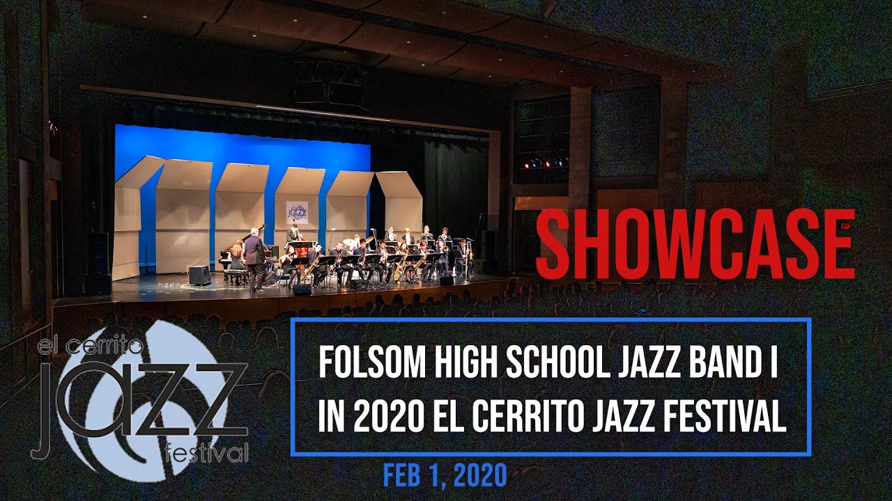 Folsom High School Jazz Band I in 2020 El Cerrito Jazz Festival Showcase