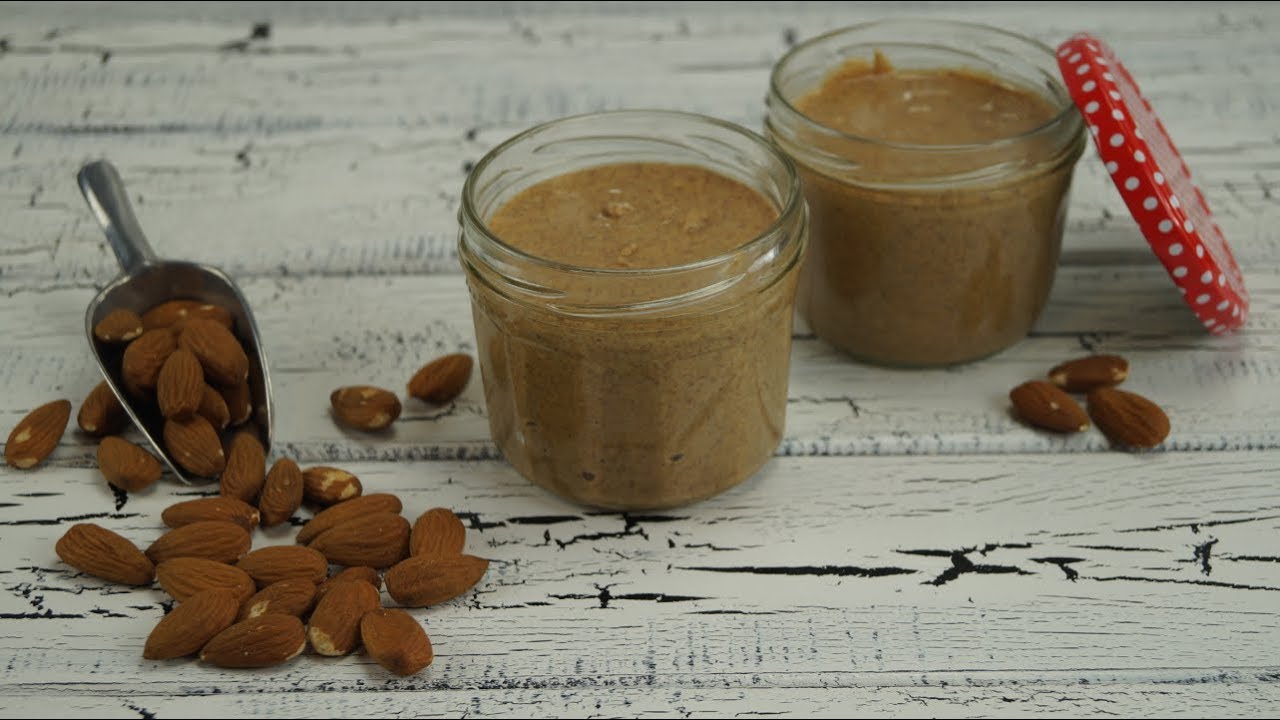 Sekersiz Badem Ezmesi Tarifi (Mandelmus)