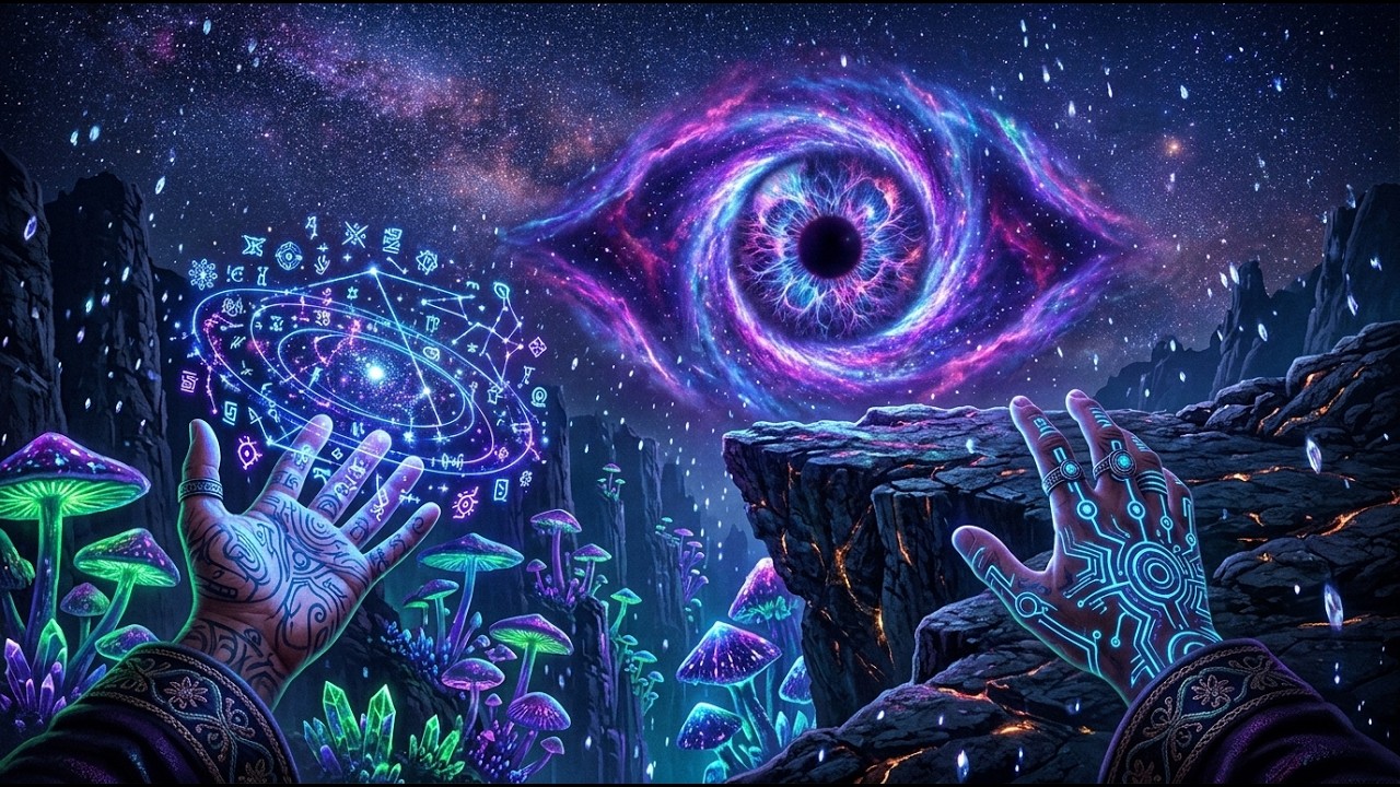 Astrix - Galactic Shaman (2026 Edit)  🌌 Full-On Psytrance | Leuchtender Wald-Trip Vol. 12