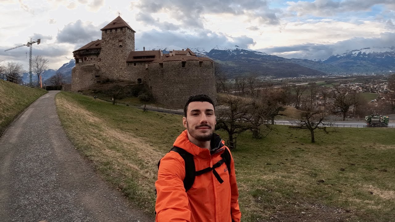I Visited a New Country Without My Phone (Liechtenstein in February) /ENG subtitles/