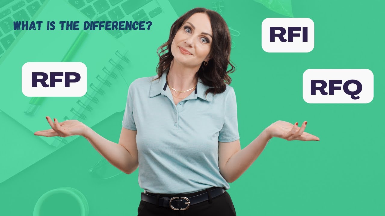 RFI, RFP, RFQ - How To Use Them (Explained Simply)