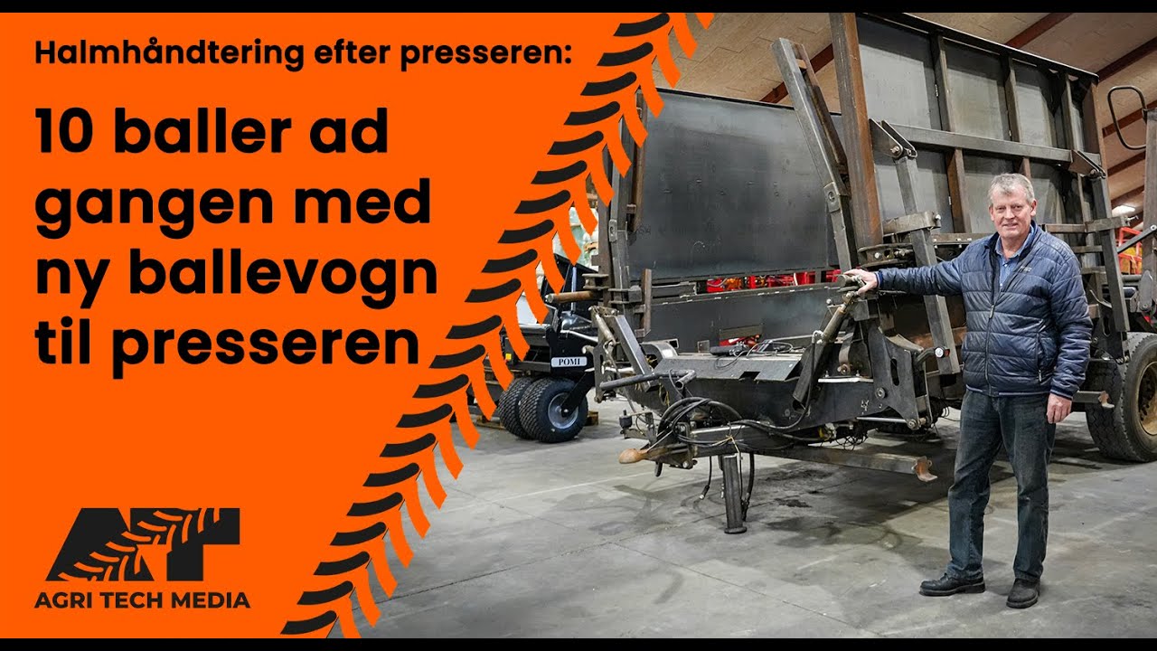 🇩🇰 10 baller ad gangen med ny ballevogn til presseren