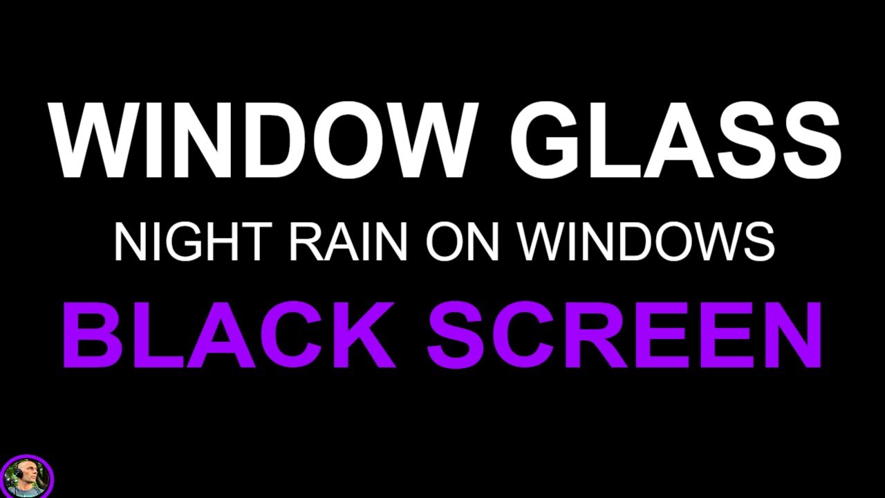 Soothing Relaxation, Rain Sounds For Sleeping, Heavy Rain On Windows, Rain On Windows For Sleeping